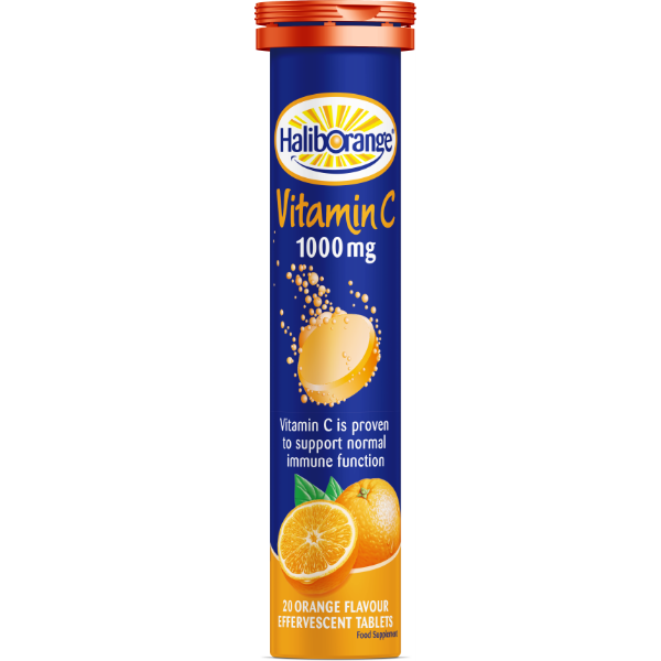 Haliborange Vitamin C Effervescent Orange 20 Tablets