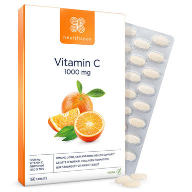 Healthspan Vitamin C - 1,000mg 160 Tablets